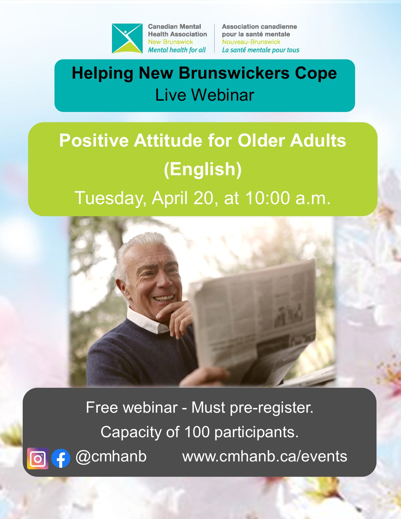 Positive attitude for older adults (English)
